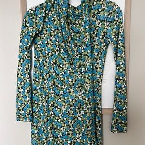 Floral Backless Maxi Dress